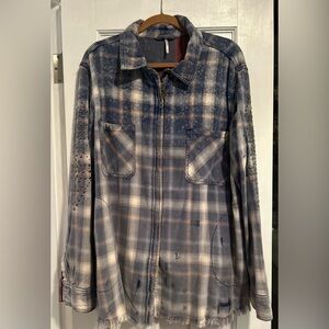Free people deconstructed shirt jacket